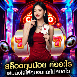 สล็อตทุนน้อย คืออะไร เล่นยังไงให้คุมงบและไม่หมดไว