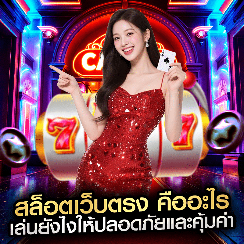 สล็อตเว็บตรง คืออะไร เล่นยังไงให้ปลอดภัยและคุ้มค่า